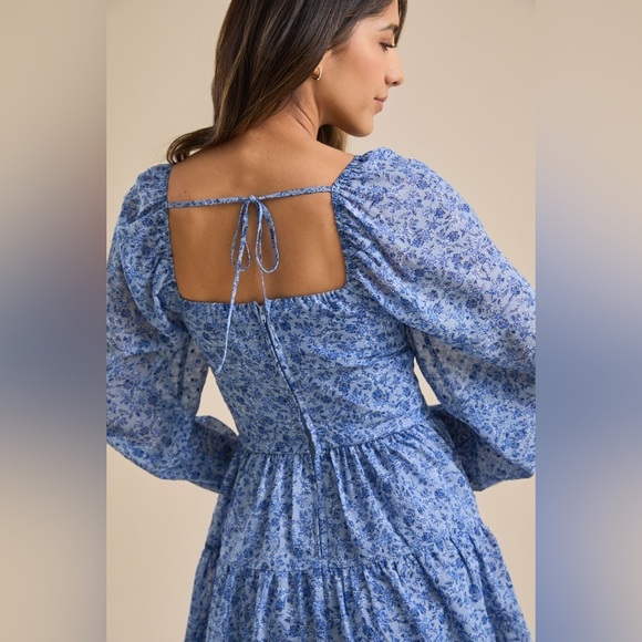 Altar’d State New With Tags Margo Floral Mini Dress - Picture 4 of 4